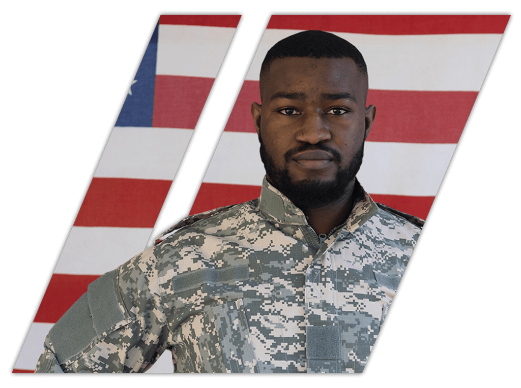 Military veteran student of Coastal Truck Driving school